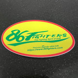 86 Fighters Drink sticker - C.C Lemon