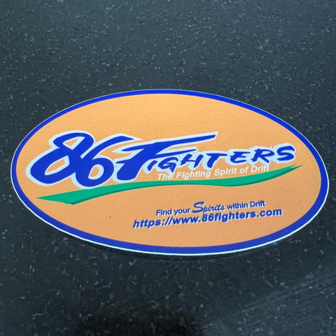 86 Fighters Drink sticker - Fanta Orange
