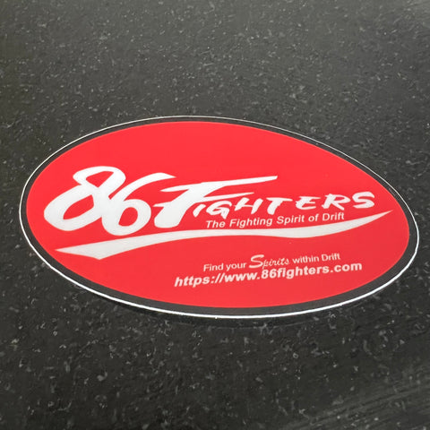 86 Fighters Drink sticker - Coca Cola