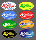 86 Fighters Drink sticker -Calpico