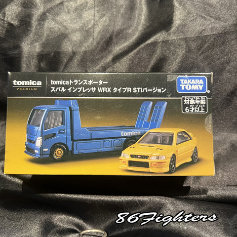 Tomica Transporter Subaru Impreza WRX Type R STi ver.