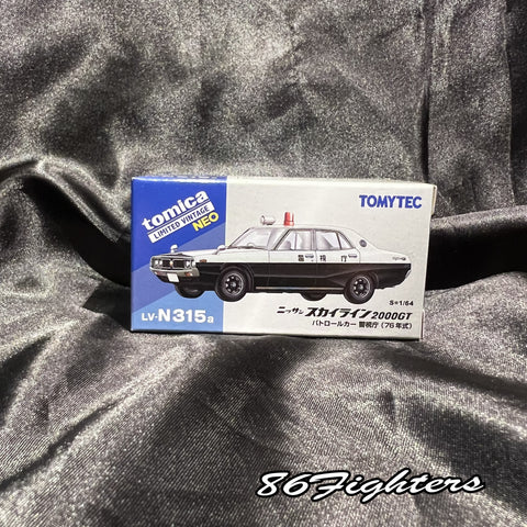 Tomica Limited Vintage NEO : N315a Skyline 2000GT Police car Keishicho