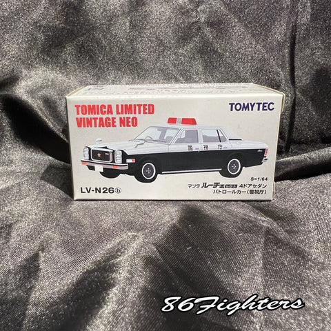 Tomica Limited Vintage NEO : N26b Mazda Luce Regard Police car