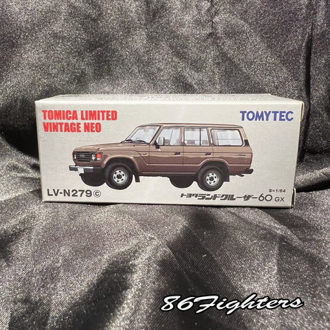 Tomica Limited Vintage NEO : N279c Toyota Land Cruiser 60 GX - Brown