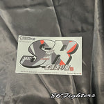 SR Metal Sticker - Beast-R x MSR