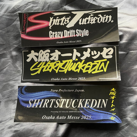 OSAKA AUTO MESSE 2025 STICKERS