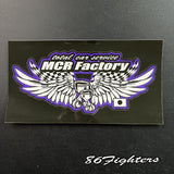 MCR Factory original printed sticker