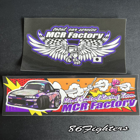 MCR Factory original printed sticker