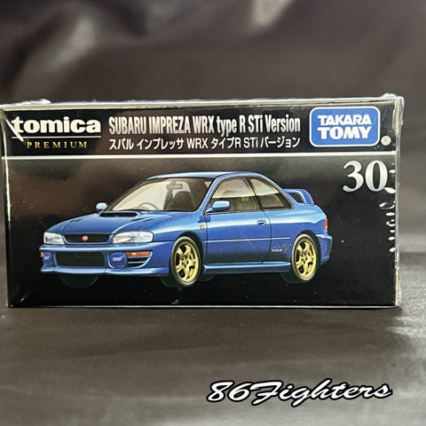 Tomica Premium 30 : Subaru Impreza WRX tyre R STi