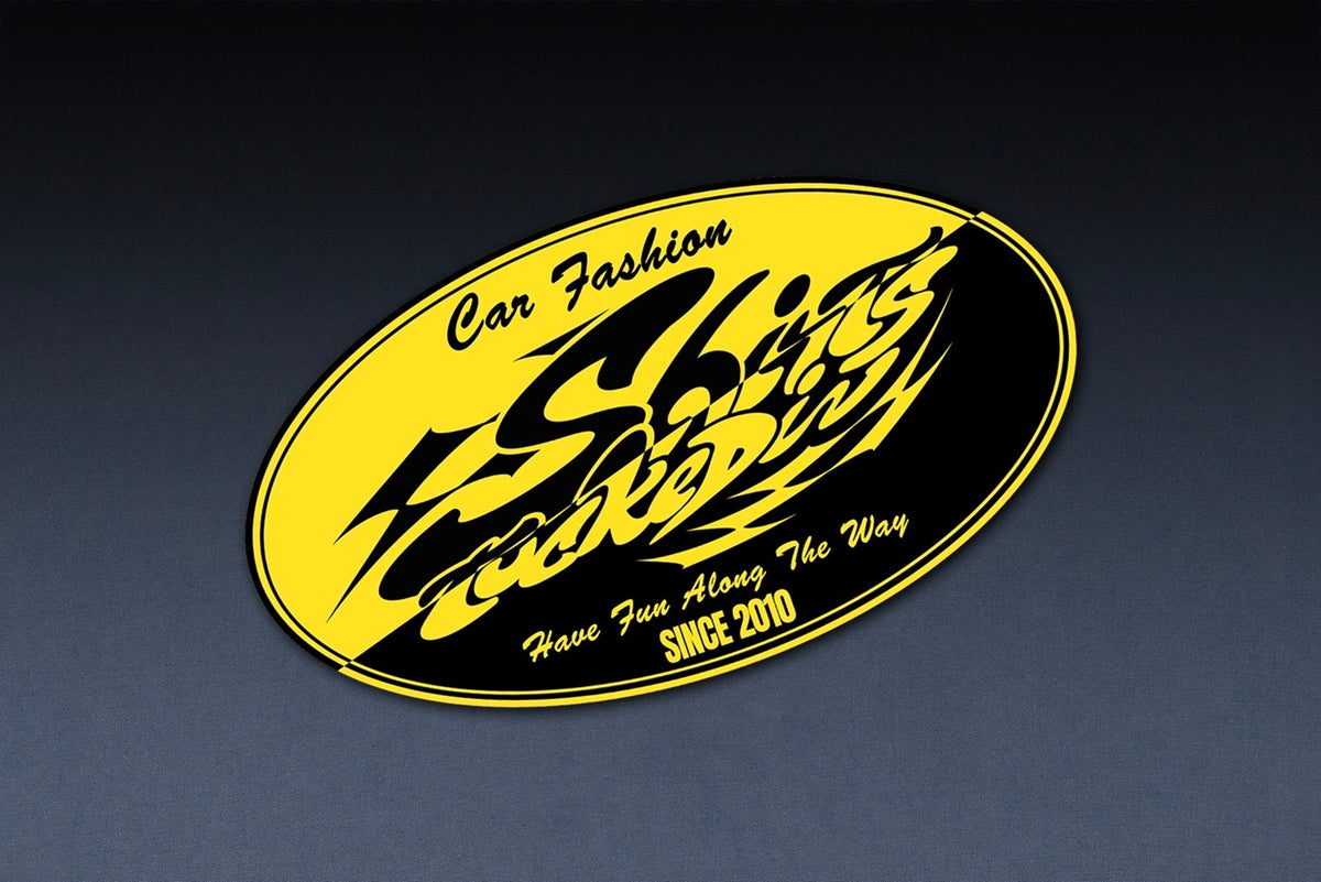 SHIRTSTUCKEDIN 90s CIRCLE STICKER2 – 86 Fighters