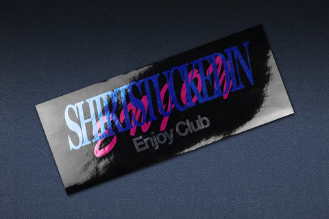 SHIRTSTUCKEDIN 2023 Design 2 Club sticker - Gloss
