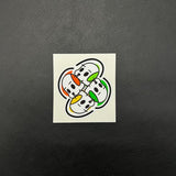 Silver / Momiji mark - URAS sticker