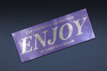 SHIRTSTUCKEDIN ENJOY SIMPLE CLUB STICKER