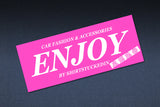 SHIRTSTUCKEDIN ENJOY SIMPLE CLUB STICKER