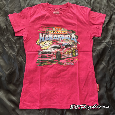 Naoki Nakamura Pink Style T-shirts