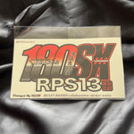 Beast-R x MSR - 180sx Metal Sticker